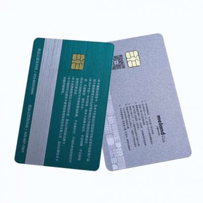 China Manufacturer Personalized PVC Plastic Encoding Contact Smart Chip Cards With SLE4428