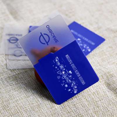 Customer manufacturer printed plastic loyalty membership VIP card