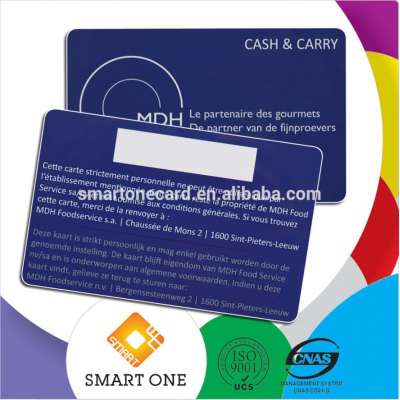 High quality CR80 plastic phone scratch off card