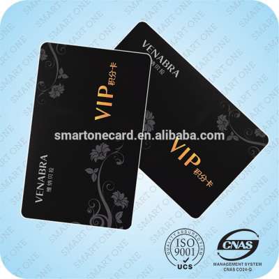 2015 hot sell membership plastic card/VIP plastic card/dicount plastic card