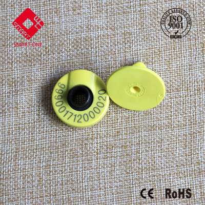 Chip Cost 134.2KHz EM4305 RFID Animal Ear Tag for Checking