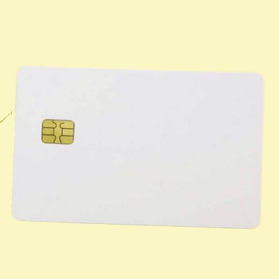 Printable overlay on two sides Blank chip cards 4442 4428 with credit card size