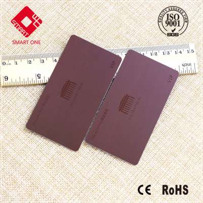 China supplier for  warranty card plastic pvc card for watch