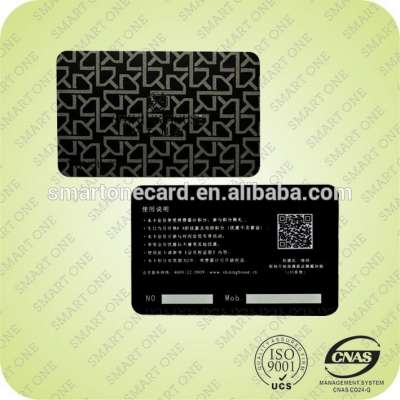 cost effective full color pvc card printing loyalty card/ plastic VIP card