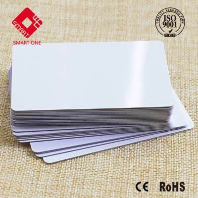 plastic pvc CR80  blank inkjet cards printing plastic card printer