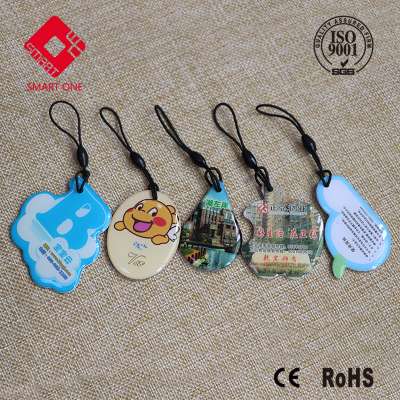 Custom pvc card keychain with keyring plastic expory card